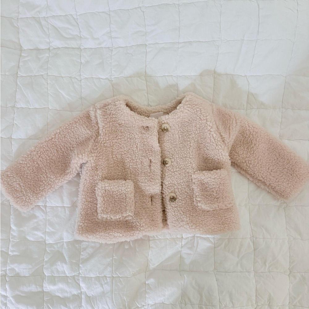 Hanna Andersson Cream Kids Jacket